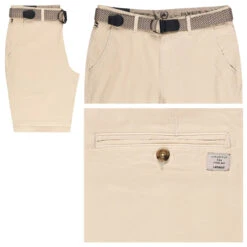 Lerros Dawson Baumwoll Bermuda Pale Beige