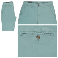 Lerros Dawson Baumwoll Bermuda Dusty Mint