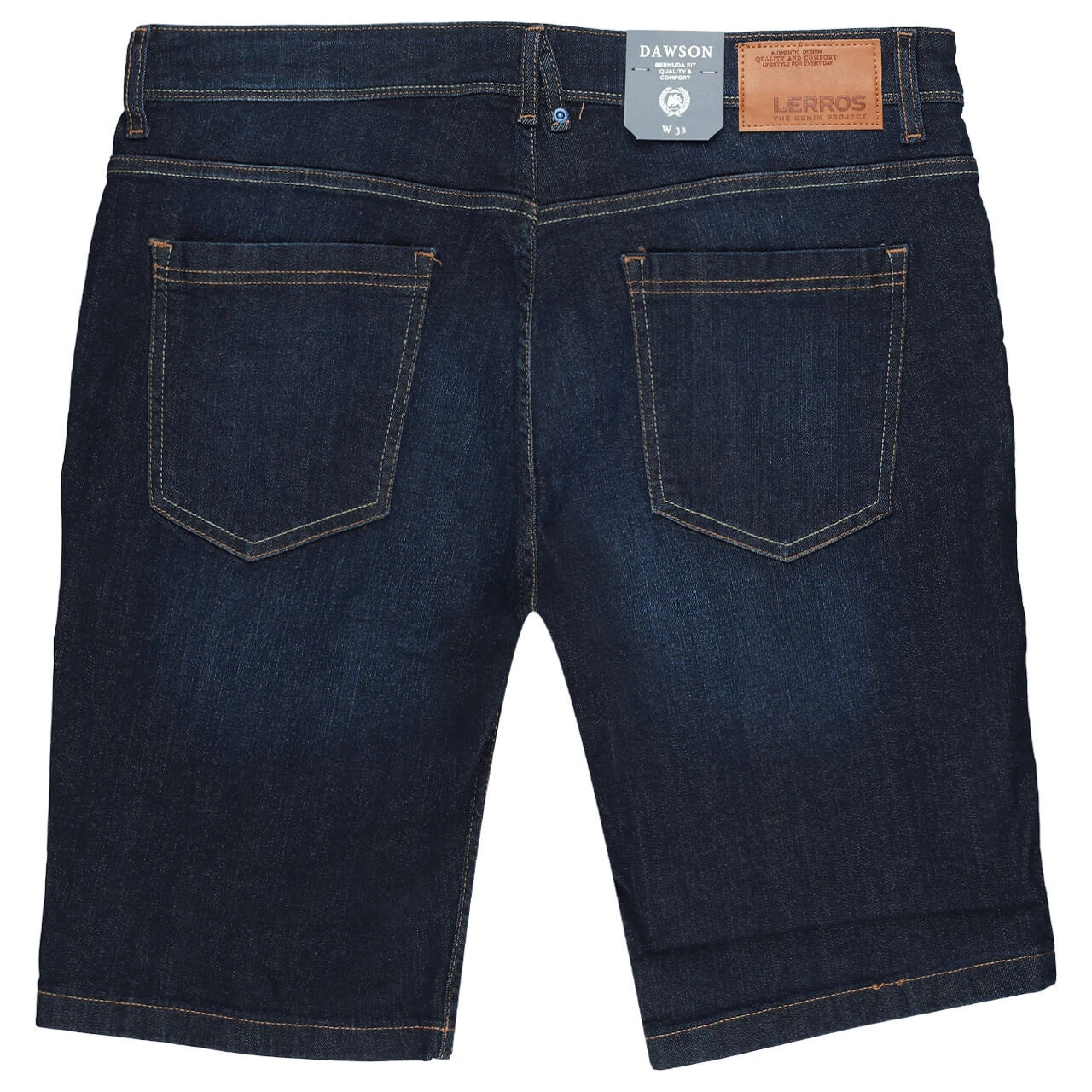 Lerros Dawson Jeans Bermuda Dark Blue 2 Lerros Dawson Jeans Bermuda Dark Blue – Bild 2