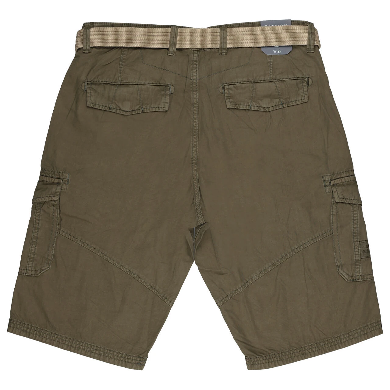 Lerros Dawson Cargo Baumwoll Bermuda Aged Olive 2 Lerros Dawson Cargo Baumwoll Bermuda Aged Olive – Bild 2
