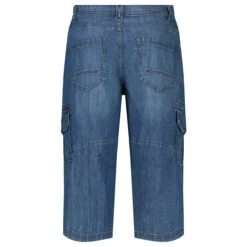 Lerros Dawson 3/4 Jeans Bay Blue Melange 7 Lerros Dawson 3/4 Jeans Bay Blue Melange -Modebekleidungs Geschäft lerros jeans hose kurz blau 472 ansicht hinten