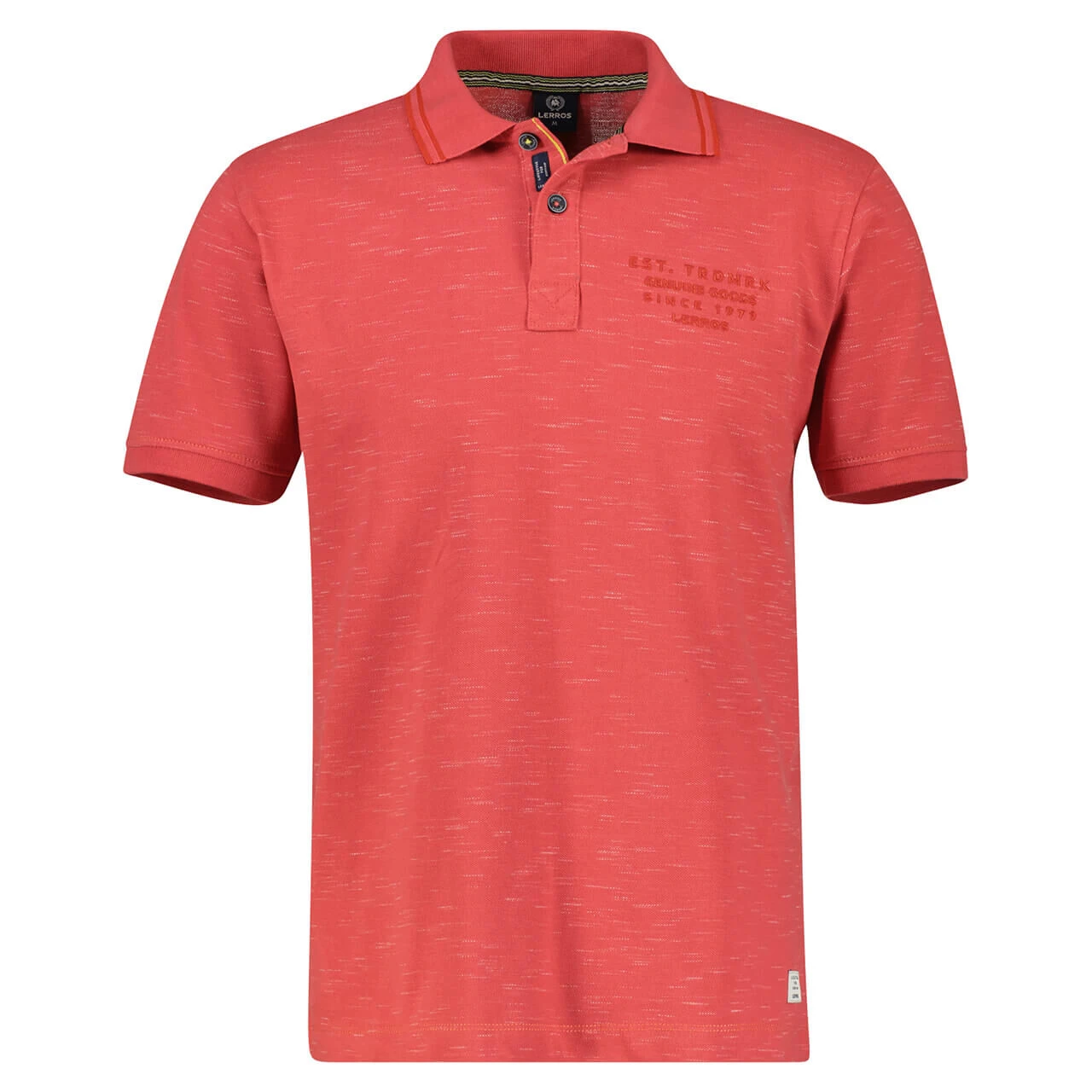 Lerros Herren Poloshirt Hibiscus Red 1 Lerros Herren Poloshirt Hibiscus Red