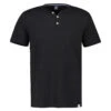 Lerros Herren T-Shirt Serafino Black
