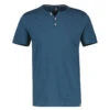 Lerros Herren T-Shirt Serafino Storm Blue