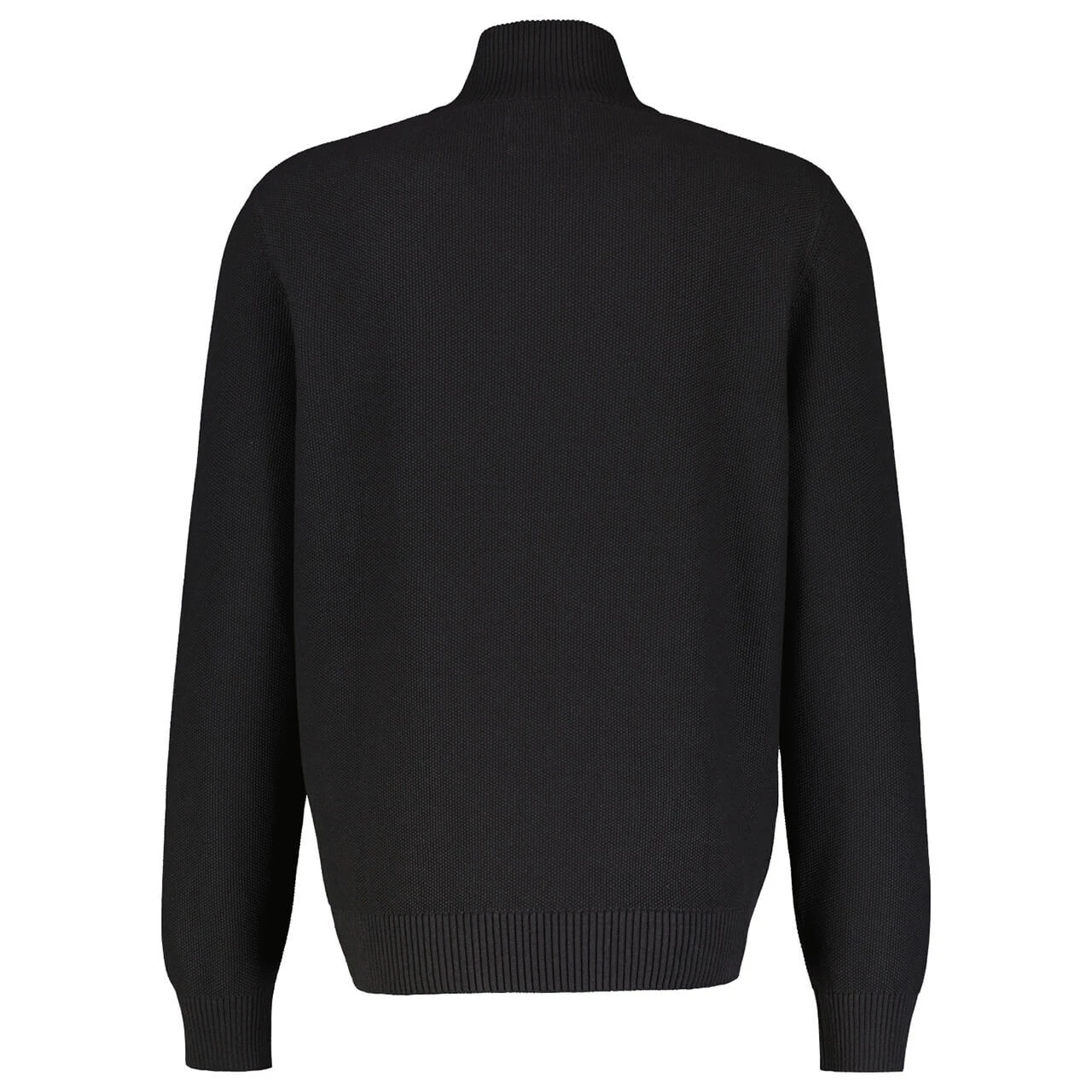Lerros Herren Troyer Strickjacke Black 2 Lerros Herren Troyer Strickjacke Black – Bild 2