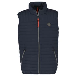 Lerros Herren Weste Navy Blue