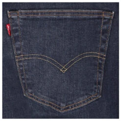 Levis Levi's® 501 Herren Jeans Dark Marine Blue -Modebekleidungs Geschäft levis jeans 501 block crusher blau 3061 detail