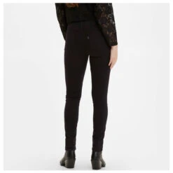 Levis Levi's® 711 Damen Jeans Skinny Black -Modebekleidungs Geschäft levis jeans 711 skinny black ansicht hinten