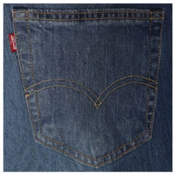 Levis Levi's® 511 Herren Jeans Blue Washed -Modebekleidungs Geschäft levis jeans slim dark indigo worn 5549 detail