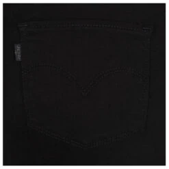 Levis Levi's® 711 Damen Jeans Skinny Black -Modebekleidungs Geschäft levis skinny711jeansmidrise black 0052 detail