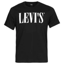 Levis Levi's® Herren Logo T-Shirt Black Printed