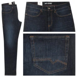 MAC Arne Pipe Flexx Jeans Dark Blue