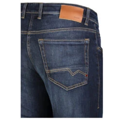 MAC Arne Pipe Flexx Jeans Dark Blue -Modebekleidungs Geschäft mac arne pipe jeans darkblue h781 taasche