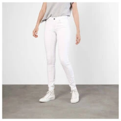MAC Dream Skinny Jeans White -Modebekleidungs Geschäft mac dream skinny jeans white d010 model vorne