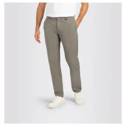 MAC Lennox Chinohose Green Tea Pattern 11 MAC Lennox Chinohose Green Tea Pattern -Modebekleidungs Geschäft mac hose lennox jeans grC3BCn 344 model detail vorne