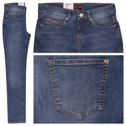 MAC Angela Jeans Medium Blue Authentic Used