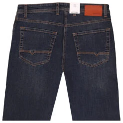 Modebekleidungs Geschäft -Modebekleidungs Geschäft mac jeans arne blau h732 hinten 28129