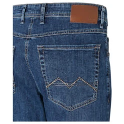 MAC Arne Jeans Middle Blue Wash -Modebekleidungs Geschäft mac jeans arne blue light h510 ansicht detail hinten