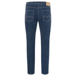 MAC Arne Jeans Deep Blue Stonewash Summer -Modebekleidungs Geschäft mac jeans arne deep blue stonewash h611 ansicht hinten