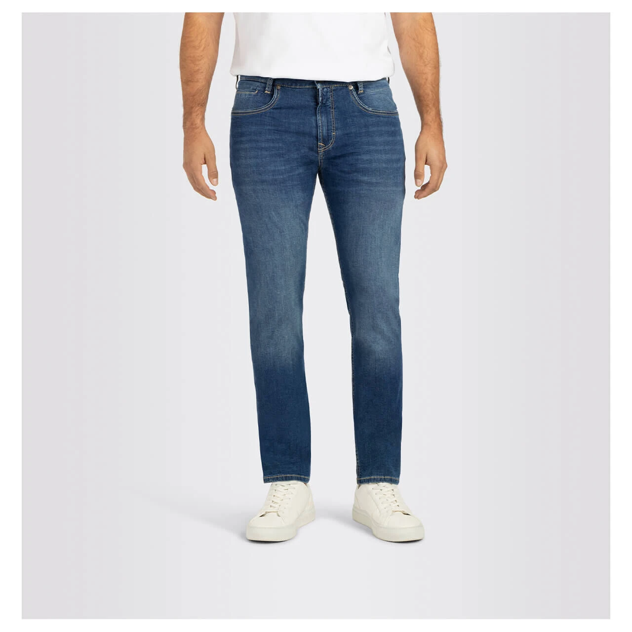 MAC Arne Pipe Jeans Midblue Authentic Used 4 MAC Arne Pipe Jeans Midblue Authentic Used – Bild 4