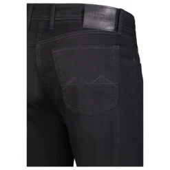 MAC Arne Jeans Black Black -Modebekleidungs Geschäft mac jeans arne stay black h900 ansicht detail hinten