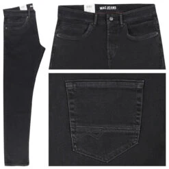 MAC Arne Pipe Flexx Jeans Black Wash