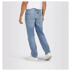 MAC Ben Jeans Authentic Blue Stonewash -Modebekleidungs Geschäft mac jeans ben blau h327 model hinten