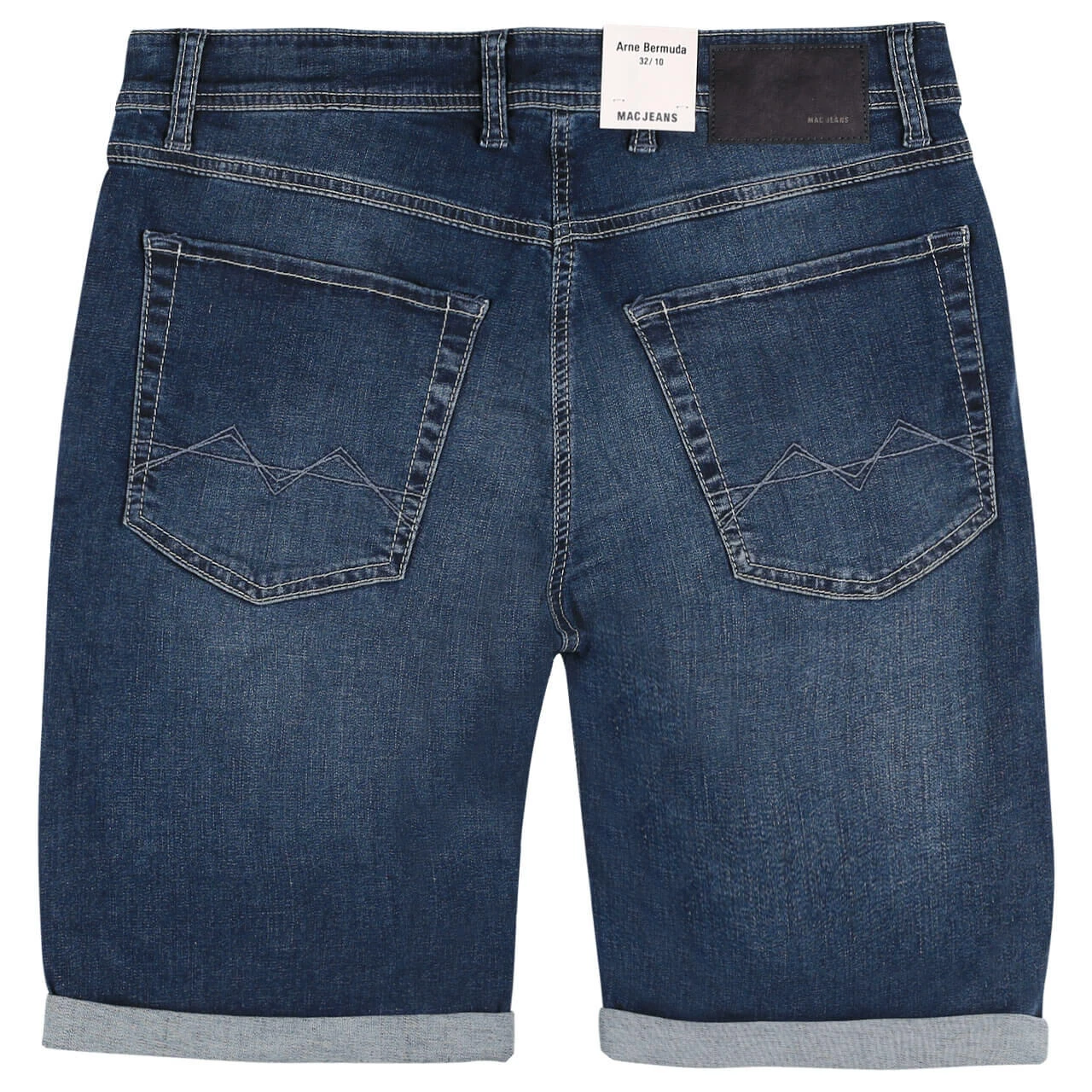 MAC Arne Bermuda Jeans Dark Blue 2 MAC Arne Bermuda Jeans Dark Blue – Bild 2