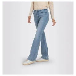 MAC Dream Boot Jeans Blue Clouds Wash 17 MAC Dream Boot Jeans Blue Clouds Wash -Modebekleidungs Geschäft mac jeans dream boot authentic blau d215 model