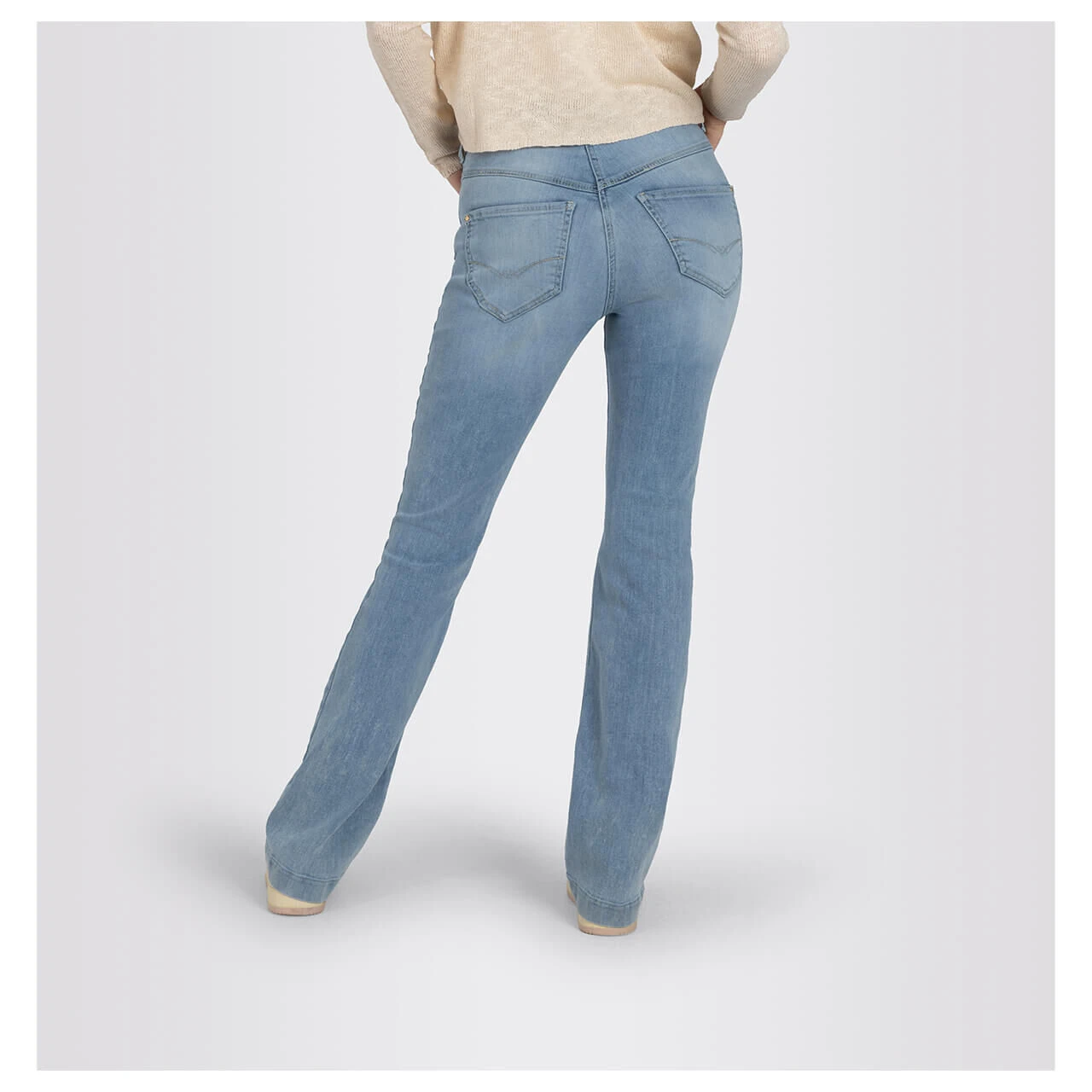 MAC Dream Boot Jeans Blue Clouds Wash 10 MAC Dream Boot Jeans Blue Clouds Wash – Bild 10