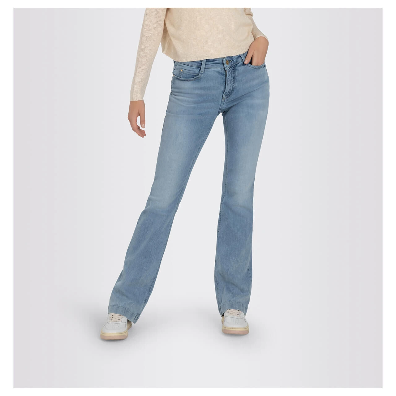 MAC Dream Boot Jeans Blue Clouds Wash 7 MAC Dream Boot Jeans Blue Clouds Wash – Bild 7