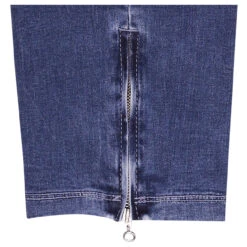 MAC Dream Chic 7/8 Jeans Commercial Mid Blue -Modebekleidungs Geschäft mac jeans dream chic blau d515 detail