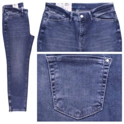 MAC Dream Chic 7/8 Jeans Commercial Mid Blue