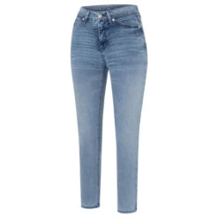 MAC Dream Summer 7/8 Jeans Fashion Bleached Wonderlight -Modebekleidungs Geschäft mac jeans dream summer blau d242 ansicht