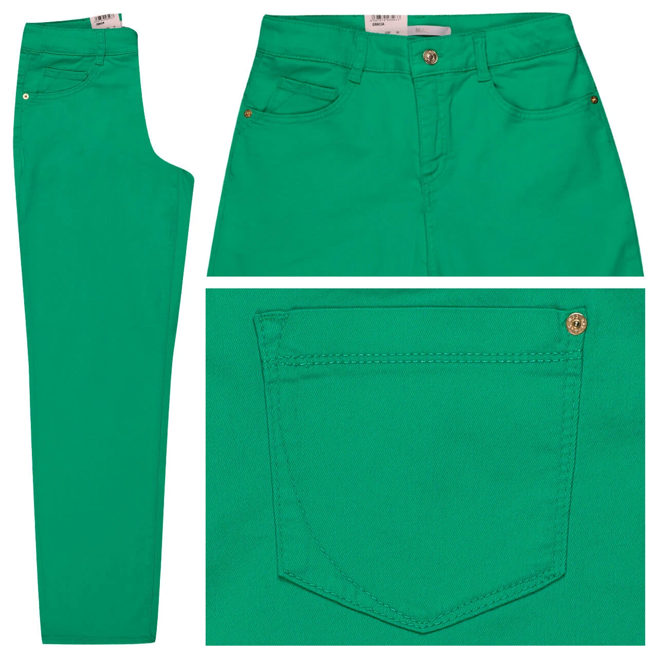 MAC Gracia Jeans Bright Green 1 MAC Gracia Jeans Bright Green