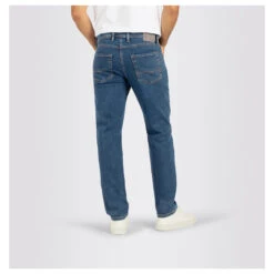 MAC Jogn Jeans Blue Light Used -Modebekleidungs Geschäft mac jeans jog n jeans blau h510 model rueckseite