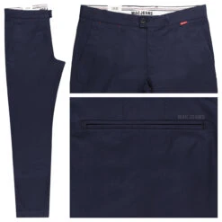 MAC Lennox Chinohose Nautic Mid Blue