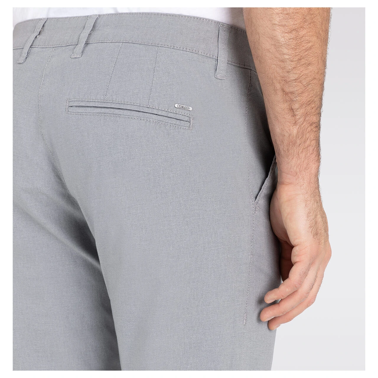 MAC Lennox Chinohose Silver Pattern 4 MAC Lennox Chinohose Silver Pattern – Bild 4