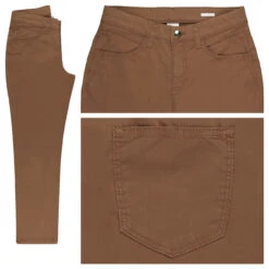 MAC Melanie 7/8 Baumwollhose Cocoa Brown