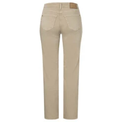 MAC Melanie Jeans Smoothly Beige -Modebekleidungs Geschäft mac jeans melanie beige 214w ansicht hinten