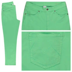 MAC Melanie 7/8 Baumwollhose Spring Green Summer