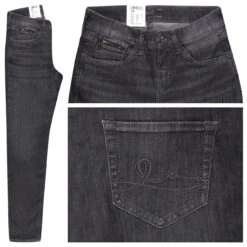 MAC Slim Jeans Strass Basic Grey Stone