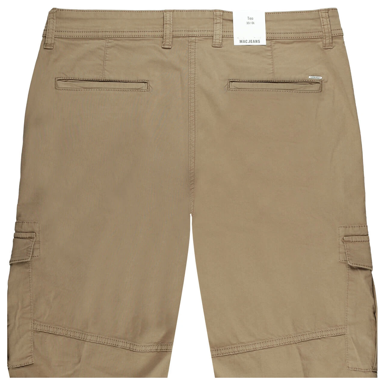 MAC Teo 3/4 Cargo Chino Baumwollhose Green Tea 2 MAC Teo 3/4 Cargo Chino Baumwollhose Green Tea – Bild 2