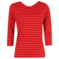 Munich Freedom Damen 3/4 Arm Shirt Lipstick/orange