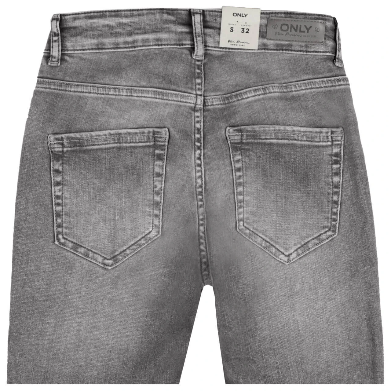 Only Blush Ankle Skinny Jeans Grey Denim 2 Only Blush Ankle Skinny Jeans Grey Denim – Bild 2