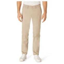 Pioneer Enzo Chinohose Megaflex Sand -Modebekleidungs Geschäft pioneer enzo megaflex beige 1004 model vorne