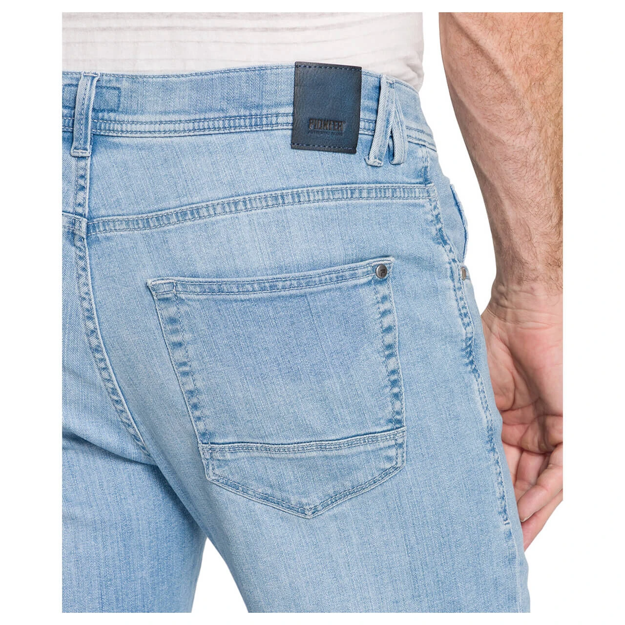 Pioneer Bill 3/4 Jeans Megaflex Sky Blue Used 8 Pioneer Bill 3/4 Jeans Megaflex Sky Blue Used – Bild 8