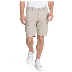 Pioneer Cody Cargo Baumwoll Bermuda Sage -Modebekleidungs Geschäft pioneer jeans cody beige 5106 ansicht front