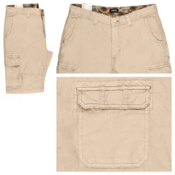 Pioneer Collin Cargo Baumwoll Bermuda Sand Beige