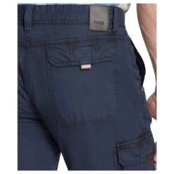 Pioneer Collin Cargo Baumwoll Bermuda Marine -Modebekleidungs Geschäft pioneer jeans collin blau 6000 ansicht detail